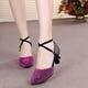 thumbnail image 3 of Zapatos de baile, zapatos de baile latino, zapatos de baile cuadrados para mujer, zapatos de baile social para adultos, zapatos de baile de fondo suave, 3 of 4