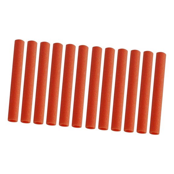 Luwecf 12Pcs Trampoline Pole Foam Sleeves Portable Indoor Outdoor Covers Orange