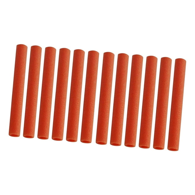 S SERENABLE 12 Pcs Manchons en Mousse pour Perche de Trampoline Portables Housses Intérieur Extérieur Orange