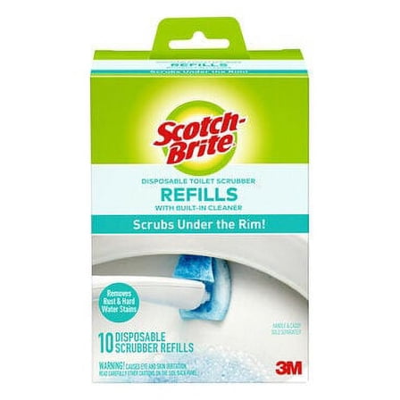 Scotch-Brite Disposable Refills for Toilet Cleaning System, 558-RF-4, 4/1
