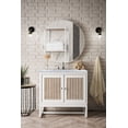 thumbnail image 7 of James Martin Vanities E645-V36-GW-3CAR Athens 36" Free Standing Single Wood Vanity Set -, 7 of 7