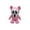Pink, variant on Halloween Ghost Face Plush Toy, 10.63" Horror Reaper Stuffed Doll for Gothic Halloween Party Decor and Gifts 2PC