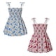 thumbnail image 1 of Vestido de niña para bebé, vestidos de verano para niñas, falda cómoda, vestido de túnica de verano de playa, 2 piezas, 1 of 6