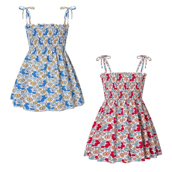 Toddler Baby Girl Dress Little Kids summerrrr Dresses Girls Comfy Skirt, Beach summerrrr Tunic Dress 2pcs