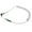 white, variant on lionlar (1/8") Male-Male Coiled Audio Cable Wire For Headphone Audio Aux Black