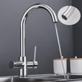 thumbnail image 5 of Kitchen Sink Faucet for Bar Farmhouse Commercial, Filter Kitchen Faucet, Hot Cold Water Mixer Crane, Pure Water Faucets, Deck Mounted Kitchen Sink Tap, 5 of 8