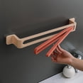 thumbnail image 5 of Soporte de pared para barra de toalla giratoria para baño y cocina, 5 of 5