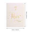 thumbnail image 2 of AURARMLET 1Set Assorted Color Wedding Vows Hand Cards for Banquet Decor and Photo Use, 2 of 5