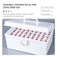 thumbnail image 2 of Soimiss Moisture-proof Mahjong Containers Plastic Storage Box for Outdoor Activities 1Set, 2 of 7