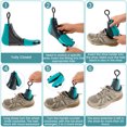thumbnail image 2 of Shoe Stretcher for Left and Right Shoe Adjustable Boot Stretcher Smooth Surface Shoe Expander Plastic Sneaker Shoe Widener with Shoe Horn for Women or Men, 2 of 10