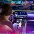 thumbnail image 5 of Xprite 4PC Celestial Dream Series RGB LED Interior Car Light Set - Bluetooth and Remote Control, 5 of 8