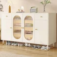 thumbnail image 3 of Zapatero nórdico De madera, Zapatero De lujo para ahorrar espacio, Zapatero para sala De estar, organización del hogar, Gabinetes De zapatos, muebles De pasillo, 3 of 4