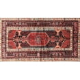 thumbnail image 1 of Ahgly Company Indoor Rectangle Traditional Saffron Red Medallion Area Rugs, Swatch Sample, 1 of 6