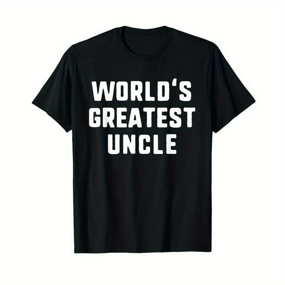 World's Greatest Uncle Funny Family T-Shirt