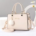 thumbnail image 2 of Stylago Fashion Purses and Handbags Leather Top Handle Tote Bags Trendy Messenger Crossbody Bags for Ladies Daily Use White, 2 of 5