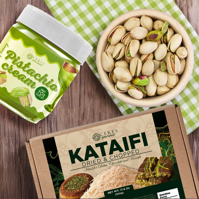 Ceres Gourmet, Kataifi and Pistachio Cream Bundle, 17.6 Oz and