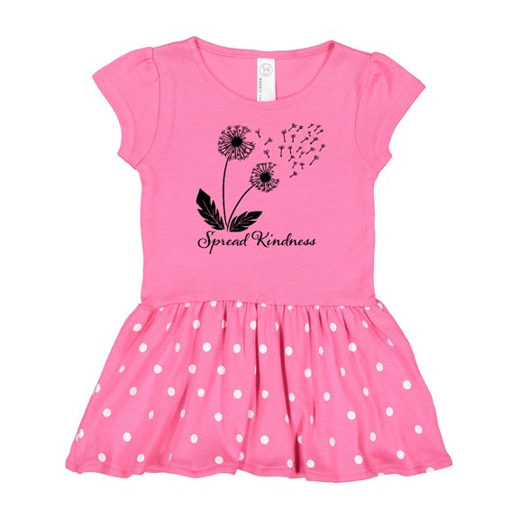 Inktastic Spread Kindness Dandelion Gift Baby Girl Dress