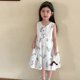 thumbnail image 2 of Ropa de verano para niños de 1 a 10 años, vestido elegante con chaleco bordado de flores para niñas, vestido sin mangas con cuello redondo para chico encantador, trajes para niñas, 2 of 6