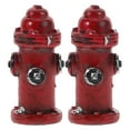 thumbnail image 1 of SHISUYAN 2 Pcs Mini Borne d'Incendie en Résine pour Décoration de Maison de Poupée Statue de Borne d'Incendie Décoration de Gâteau à Thème de Pompier, 1 of 8