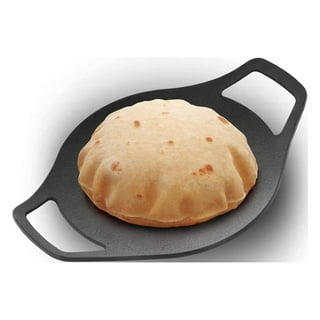 12 inch Indian Roti Iron Tawa Taper Border Pan For Chapati Bread Cooking  Utensil Griddle Tava