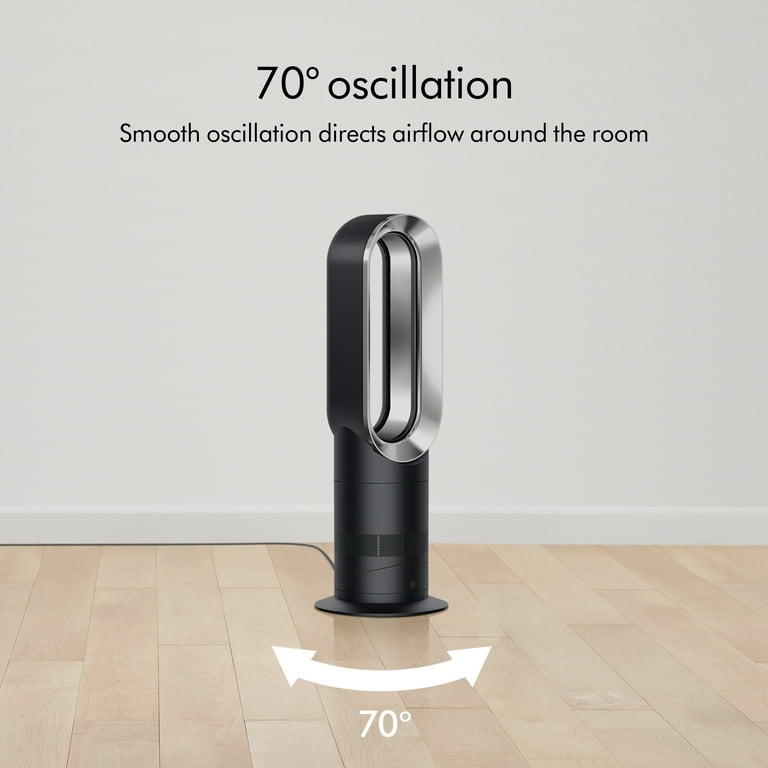 Dyson Hot+Cool Bladeless Jet Focus Fan Heater AM09 | Black Dyson Hot+Cool Bladeless Jet Focus Fan Heater AM09 | Black