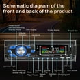 thumbnail image 4 of Ruiboury Car Radio Player Automotive Stereo Audio, 4 of 8