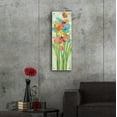 thumbnail image 5 of Epic Art 'Long Stem Bouquet II' by Silvia Vassileva, Acrylic Glass Wall Art, 12"x36", 5 of 8