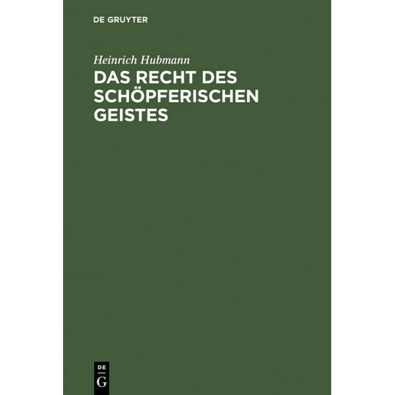 Das Recht des schöpferischen Geistes, (Hardcover)