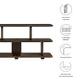 thumbnail image 2 of Modway Lyle Bookshelf in Walnut, 2 of 8