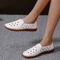 thumbnail image 4 of Vedolay Casual Shoes Women's Shoes Walking Wide Fashion Flat Casual Loafers,White 7.5, 4 of 5