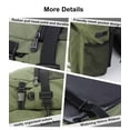 thumbnail image 5 of Bike Panniers Waterproof Bag - 3 in 1 Multi Function Messenger Panniers for Bicycles - Bicycle Rear Seat Trunk Bag - Saddle Bag for MTB Road Cycling (Army Green), 5 of 6