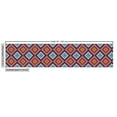 thumbnail image 2 of Geometric Upholstery Fabric by the Yard, Continuous Vibrant Pattern of Stripes and Nested Squares Illustration, Decorative Fabric for DIY and Home Accents, Multicolor by Ambesonne, 2 of 4