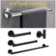thumbnail image 4 of Juego de accesorios de baño Sunnimix estante de la barra de las toallas del baño Acero inoxidable 4 piezas, 4 of 8
