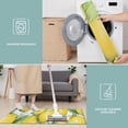 thumbnail image 6 of Yellow Lemon Fruit Flowers LightBlue Pattern Kitchen Rugs Sets Of 3,Kitchen Runner Rugs Non Skid Washable,Decorative Kitchen Floor Mats for Kitchen,Sink,Laundry,17"x30"+ 17"x47" + 17"x59", 6 of 6