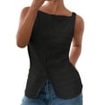 thumbnail image 6 of Neewe Womens Loose Fit Casual Flowy Tank Tops Trendy Sleeveless Summer Tops Clothes Spring Outfits 2026-Black S, 6 of 6