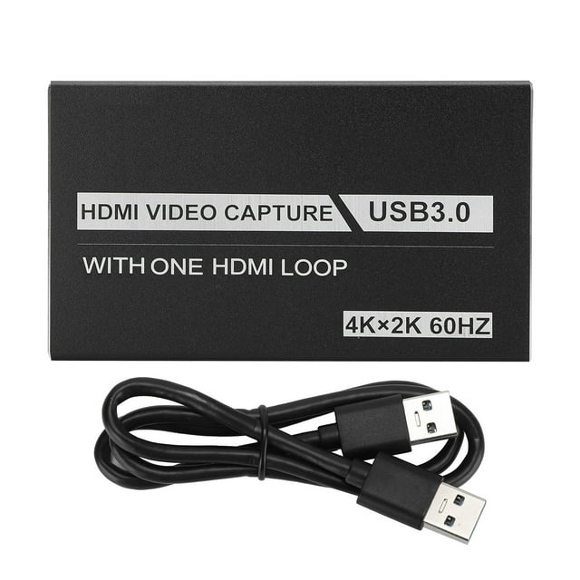 K Capture Carte, 4k Jeu Vidéo Capture P Capture Carte d'Acquisition Haute Définition Compact et Léger