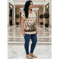 thumbnail image 4 of Blusa Moderna para Mujer, Corte Suelto y Cómodo con Diseño Estampado, Perfecta para Outfit Casual, 4 of 5