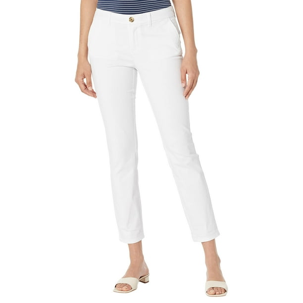 Pantalones Tommy Hilfiger Hampton Chino blancos talla 16