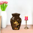 thumbnail image 7 of JAGASY Sparrow Funeral Urn for Grandmother Cremation, Brown Urn for Human Ashes Keepsake, Miniature Burial Urns for Memorial, Decorative Urns for Loved One Funeral, 3 Inch, 7 of 7