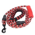 thumbnail image 1 of Dog Rope Leash, Dog Leash Reflective Pet Pulling Leash Lightweight Wear Resistant With 360 Degrees Rotating Metal Hooks For Outdoor Red, 1 of 8