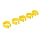 thumbnail image 5 of Anillos para patas de aves de corral, 100 piezas Anillos para tobillo de pollo Anillos para tobillo de pollo Bandas de plástico para patas de pato Clips Diseño aerodinámico, 5 of 12