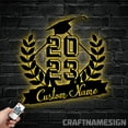 thumbnail image 3 of Craftnamesign Personalized Graduate Name Sign, Graduation Gift, Metal Yard Art, Memorable Decor, 3 of 5