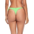 thumbnail image 6 of RELLECIGA Women's Green Tie Side Thong Bikini Bottom Adjustable Brazilian Bathing Suits for Women Size M, 6 of 6