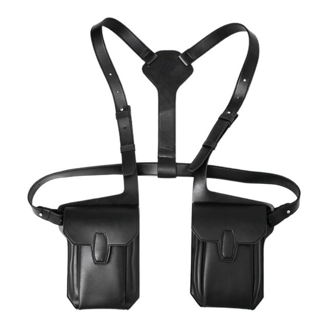 Xuanheng Steampunk Shoulder Harness Bag Casual Wallet Pouch for Fishing Travel Riding