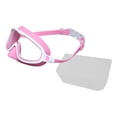 thumbnail image 2 of Gafas de natación para niños, equipo de natación, visión , ligeras y ajustables, gafas de natación, para deportes acuáticos en piscina. Rosa, 2 of 8