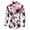 White, variant on Clearance Men Floral Dress Shirts Long Sleeve Casual Button Down Flower Printed Shirts