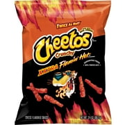 Cheetos Crunchy XXTRA Flamin' Hot Cheese Snacks, 3.5 oz