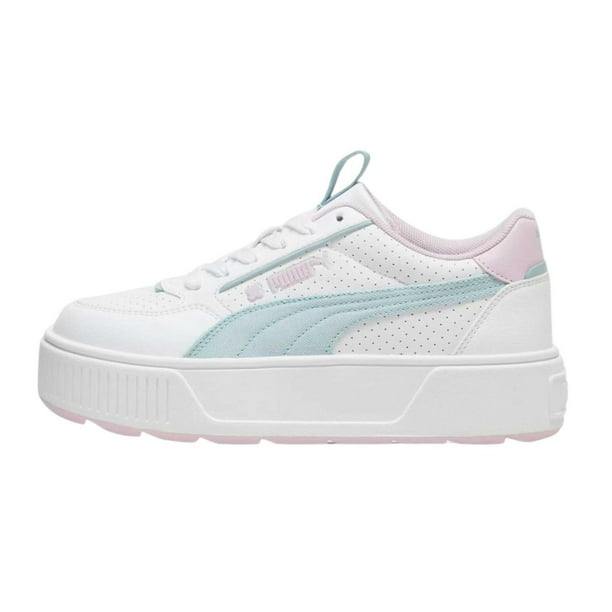 Tenis Puma Karmen Rebelle Tropical JR Mujer Casual Juvenil blanco