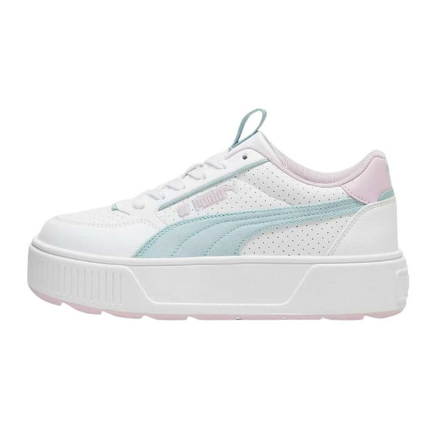 Tenis Puma Karmen Rebelle Tropical JR Mujer Casual Juvenil blanco 24