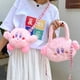 thumbnail image 4 of Cartoon Kirby Plush Toys for Girls Sweet Pink Kirby Plushie Stuffed Toys Children Plush Women Messenger Bag Birthday Gifts Toy, 4 of 5